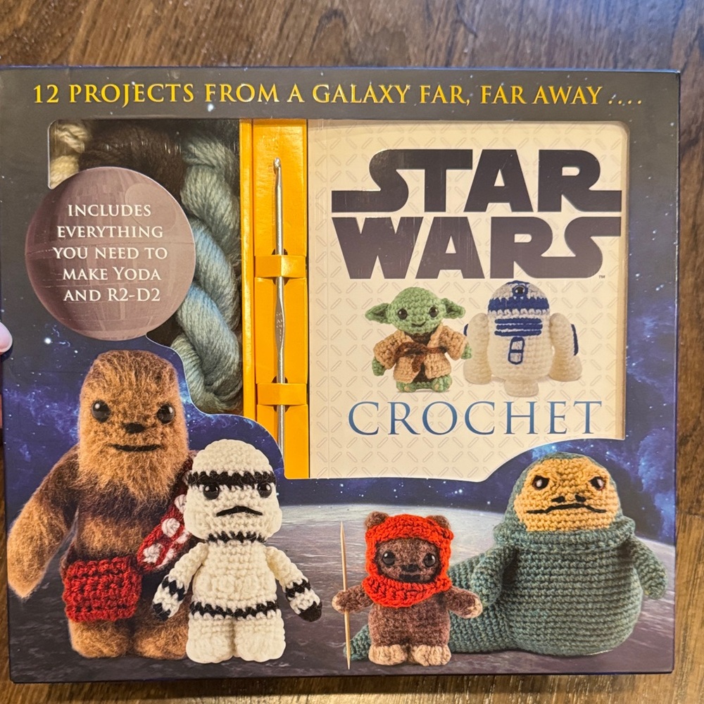 NIB Star Wars Crochet Kit complete Yoda